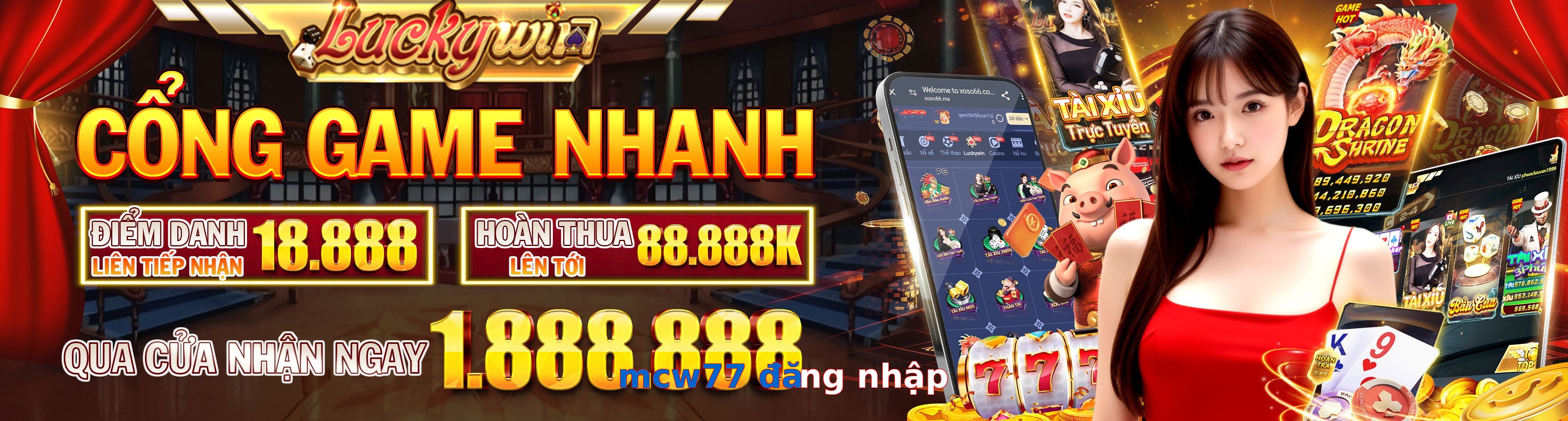 mcw77 đăng nhập